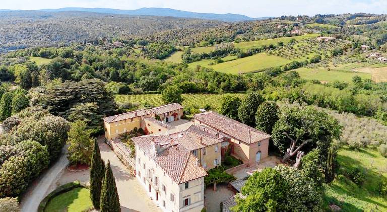 Borgo Villa Certano - Case Vacanza in Toscana in Siena