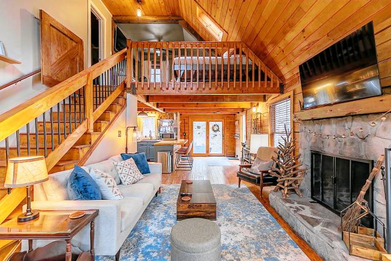 Cabin with grill | Mountain view — photo 5