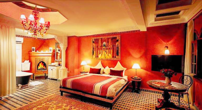 Holiday apartment with BBQ, garden & terrace in Marrakech