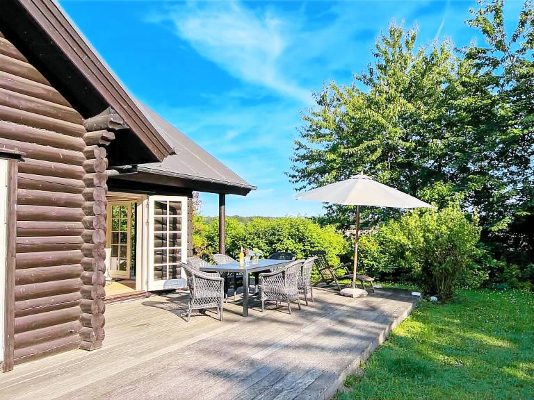 Children-friendly nice house with yard, grill & patio | Sea view | Dogs allowed in Grenaa
