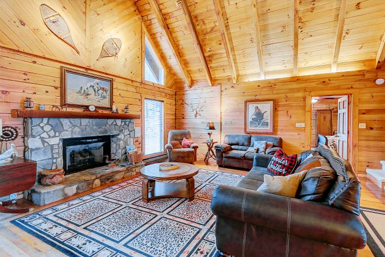 Cabin with barbeque & terrace | Mountain view — photo 3