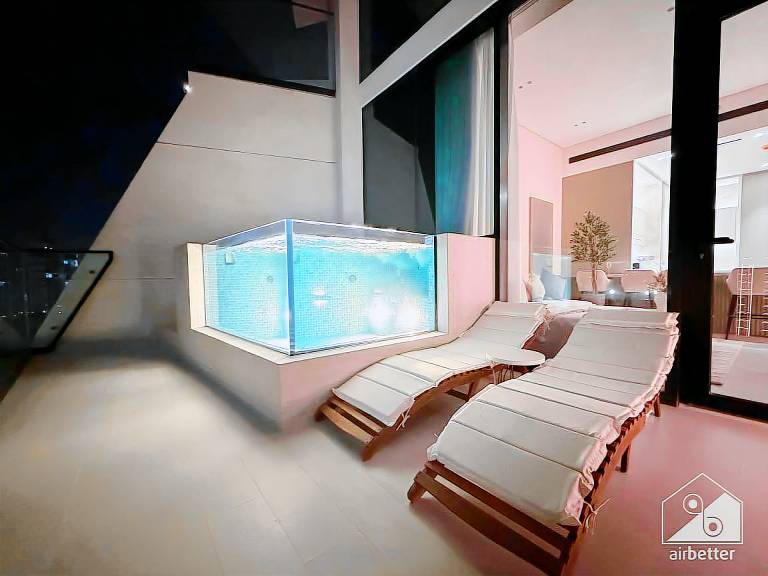 Binghatti Phantom Bliss 1BR with Private Pool in Dubai