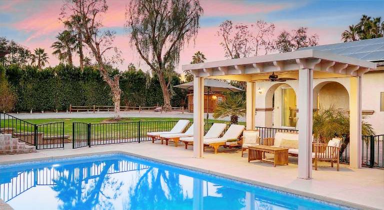Vacation home with hot tub & pool | Perfect for remote work in Palm Desert, CA