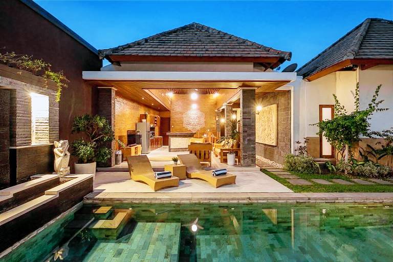 Villa Lapiz Lazuli 9 Seminyak Kuta 3BR with Pool — photo 4