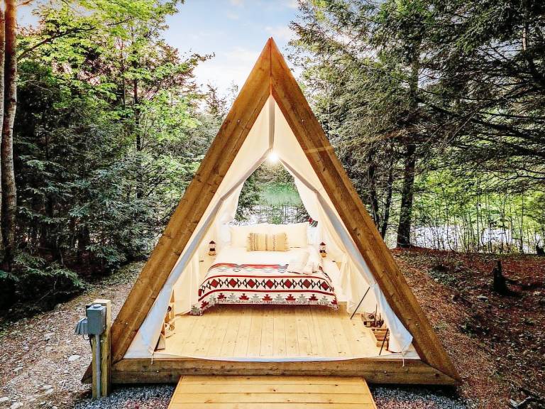 Camping North Woodstock