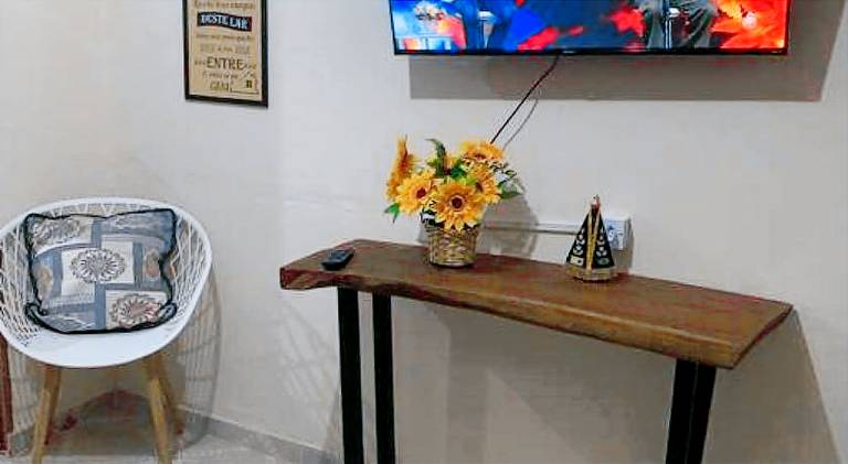 Vacation home with 2 rooms for 6 persons in Aparecida