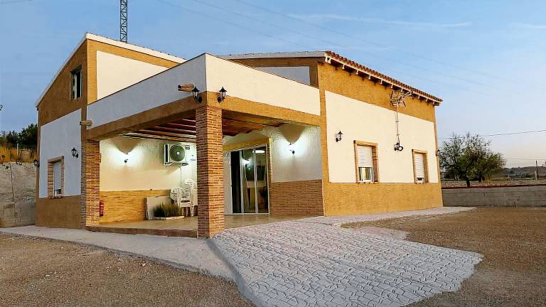 House with barbecue & patio | Mountain view in Murcia