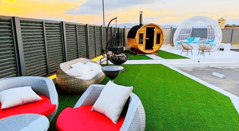 Luxury Hills 1500m2超絶景パティオ サウナ BBQ 駐車場4台 プール ペット 空港そば in Fukuoka