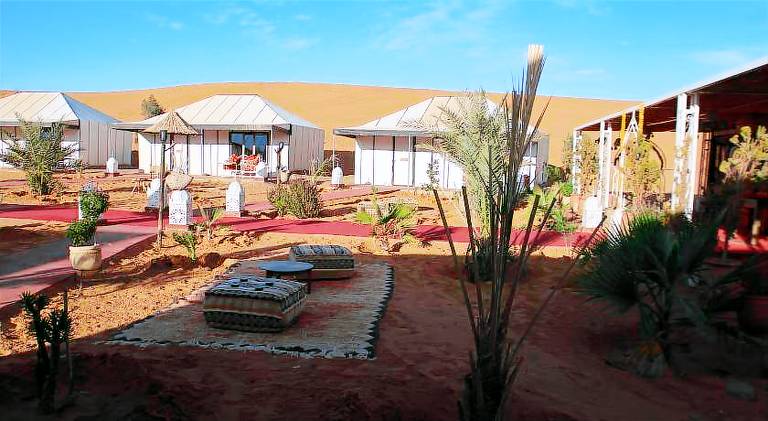 Desert luxury glamping in Rissani