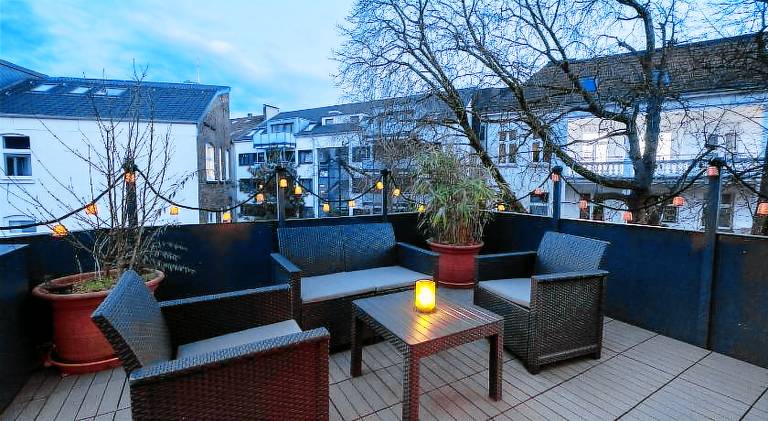 Rental apartment with patio | Pets allowed in Essen