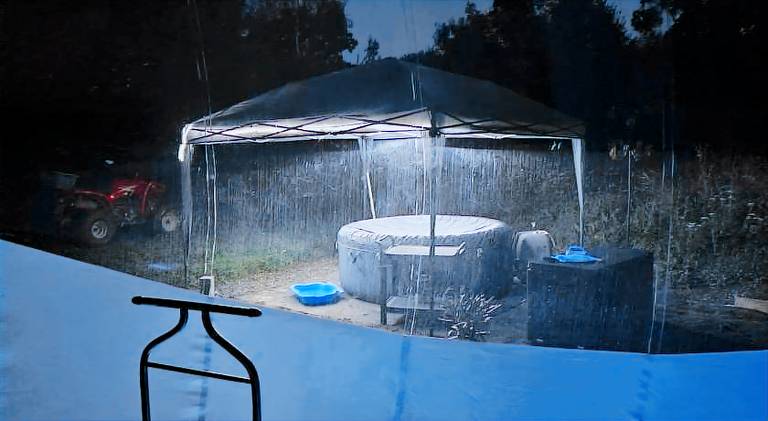 Tent with pool & hot tub | Pets are welcome — photo 2