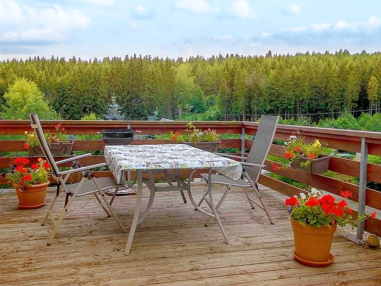 Appartement mit Bergblick