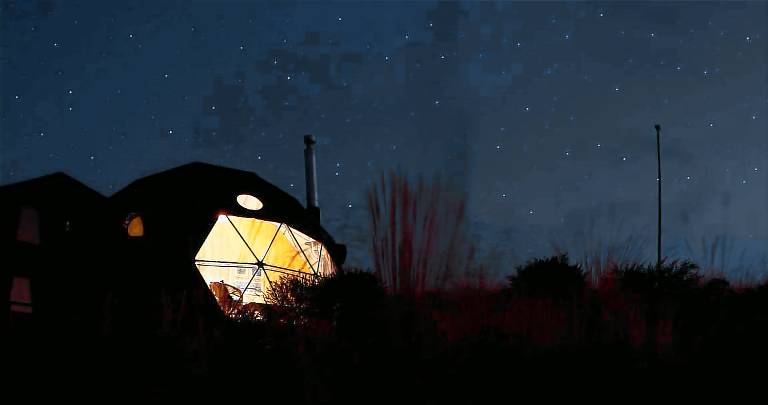 Sustainable Domes with Luxurious Comfy Interior in Puno, Peru in Puno