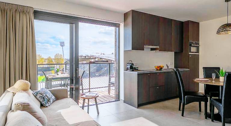 Rental apartment with 1 room for 4 persons in Ostend