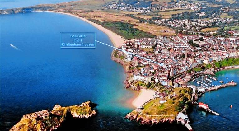 Rental apartment with 2 rooms for 5 persons in Tenby