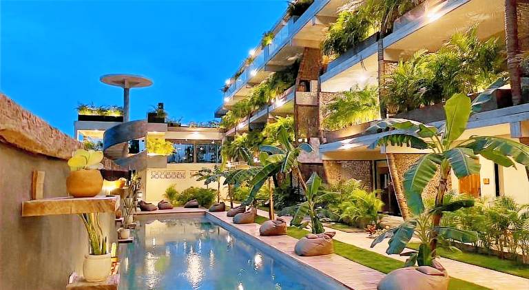 Rental apartment with pool in Tulum