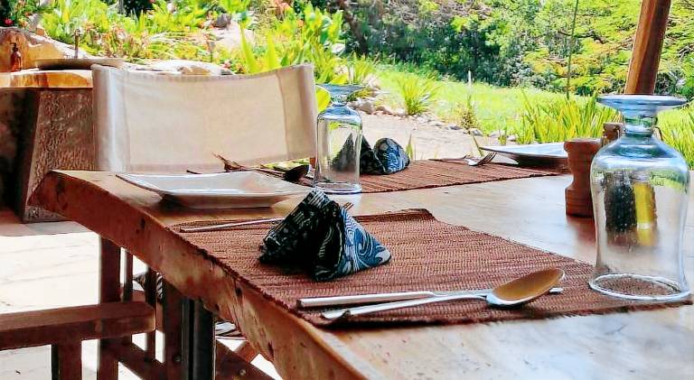 Tent with pool, yard & terrace — photo 4