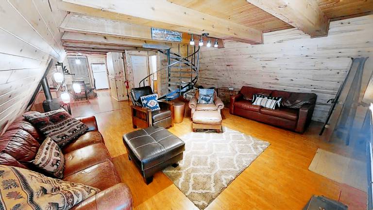 Cabin Red River