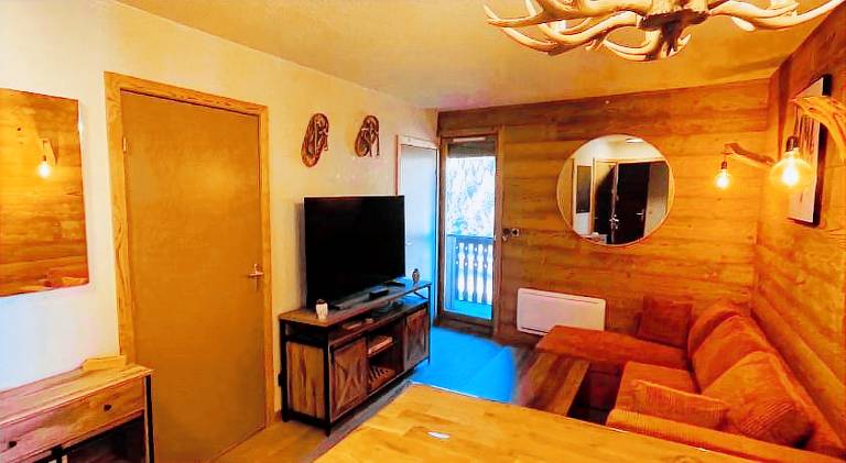 Appartement T2, 20m des Pistes, En Relooking — photo 3