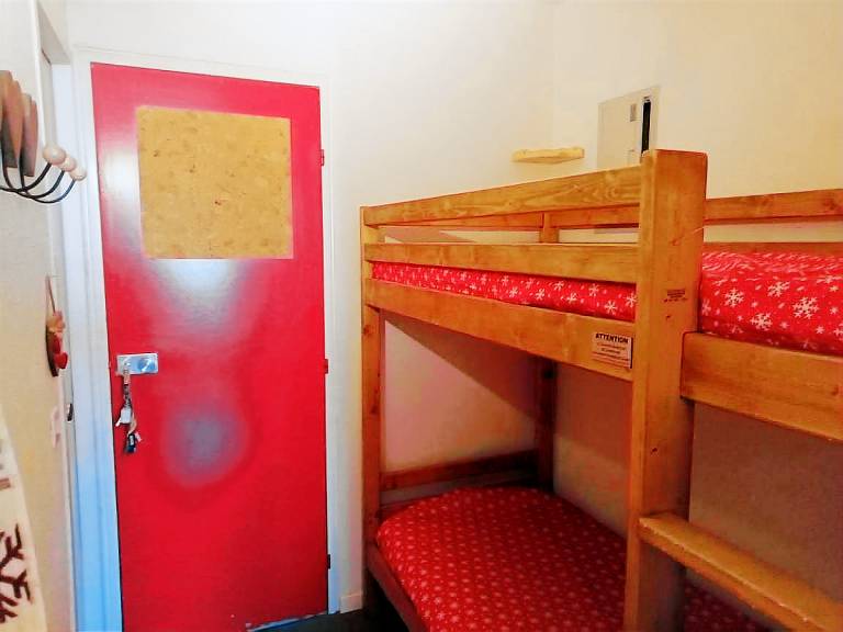 50m from resort center, 8th floor, view mountain, balcony, tv, 19m², Les Arcs — photo 4