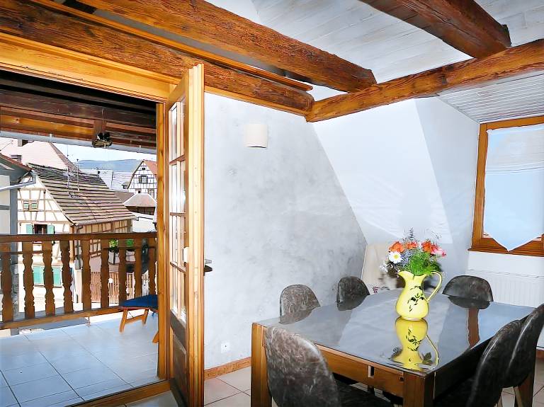 Vacation home with patio | Good for workation | Pet-friendly in Riquewihr