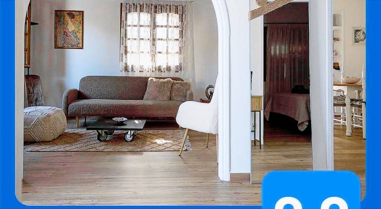 Apartment with terrace | Suitable for remote work in Aigialeia