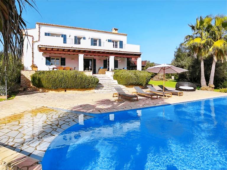 Ibizenkisches Haus mit Pool und Beachvolley-Blick — photo 2