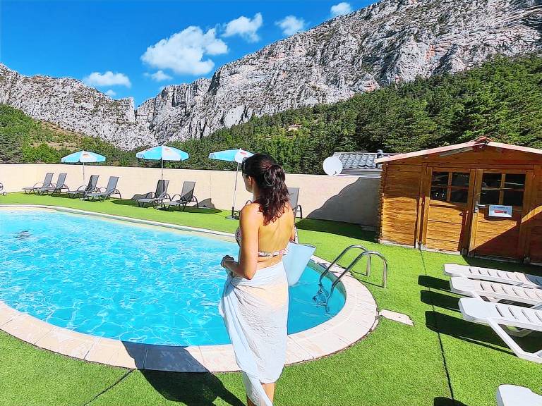 Mobil-home  Entrevaux