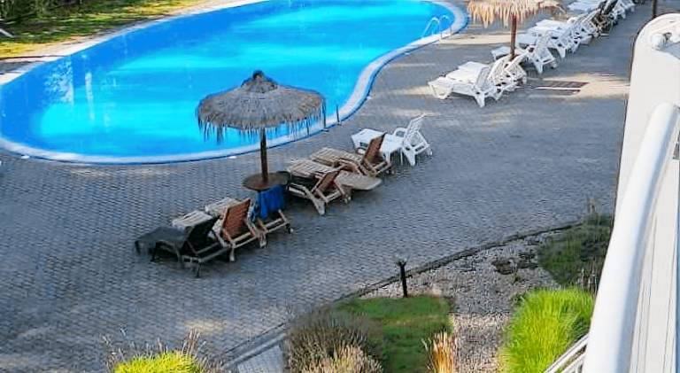 Nice holiday apartment with pool | Pets are welcome in Rewal
