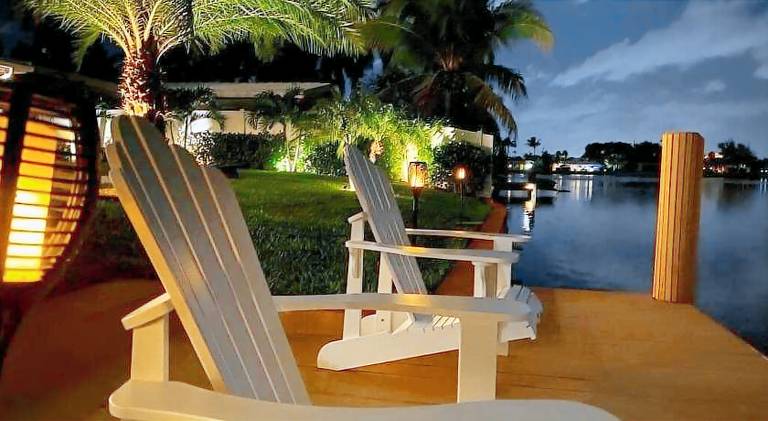 New! Waterfront Heated Pool & Jacuzzi 2 mi to Beach - Fishing Pier Relaxing SPA & Hammock — photo 5