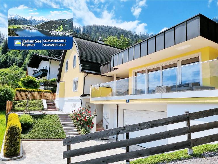 Chalet with BBQ, yard & terrace in Zell am See