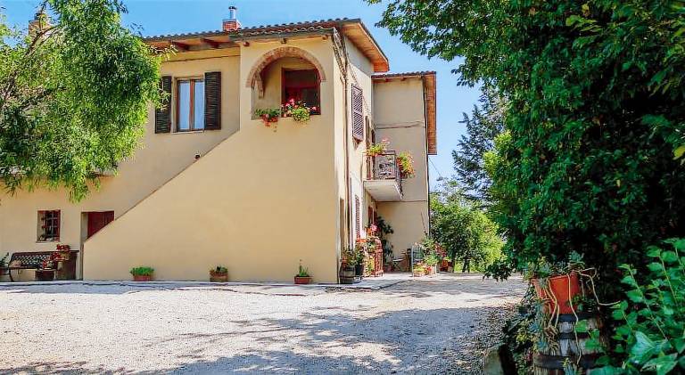 Fully equipped wonderful apartment with yard, patio & barbeque | Pets are welcome in Pienza