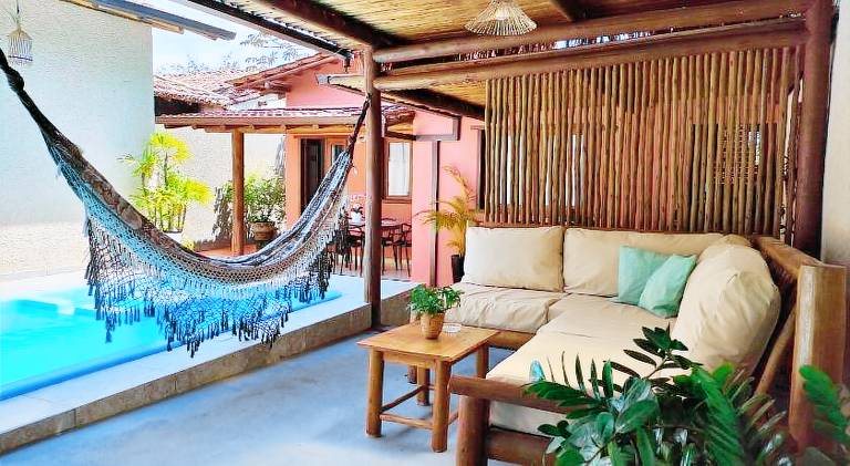 House with pool | Dogs allowed in Porto Seguro