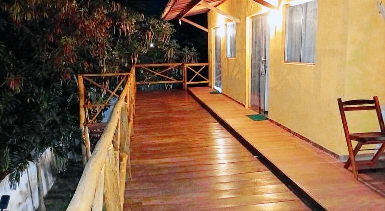 Serviced apartment with terrace & yard | Close to the beach | Pet-friendly in São Miguel do Gostoso