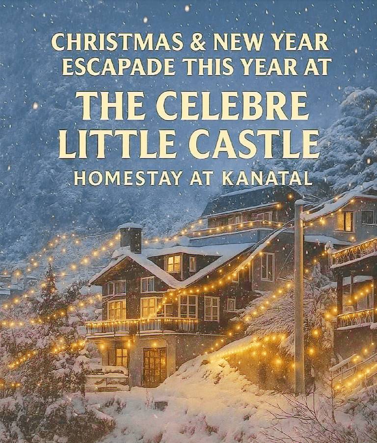 The Celebre- Little Castle Homestay Kanatal in Tehri