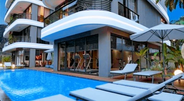 Rental apartment with private pool & sauna — photo 3