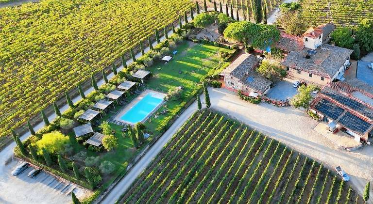 Farm with yard, barbeque & pool | Dogs allowed in Greve in Chianti