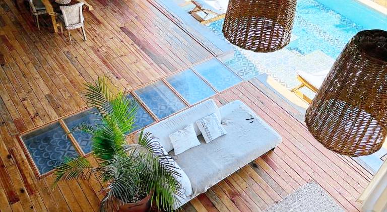 Vacation home with jacuzzi & pool in Todos Santos