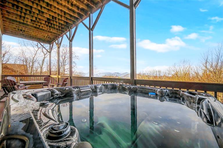 Blue Ridge View Cabin: Hot Tub, Pool Table, Pet-Friendly, Near Blowing Rock & Parkway — photo 3