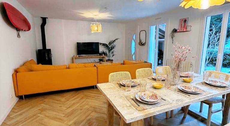 Pleasant house with yard, terrace & barbeque | Pets allowed in Perros-Guirec