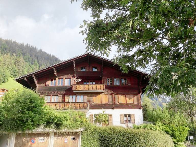 Ferienwohnung mit Hund in Zweisimmen f&uuml;r max. 8 Personen