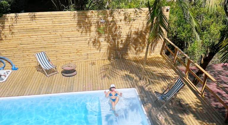 Lodge with patio & yard | Pet-friendly — photo 3