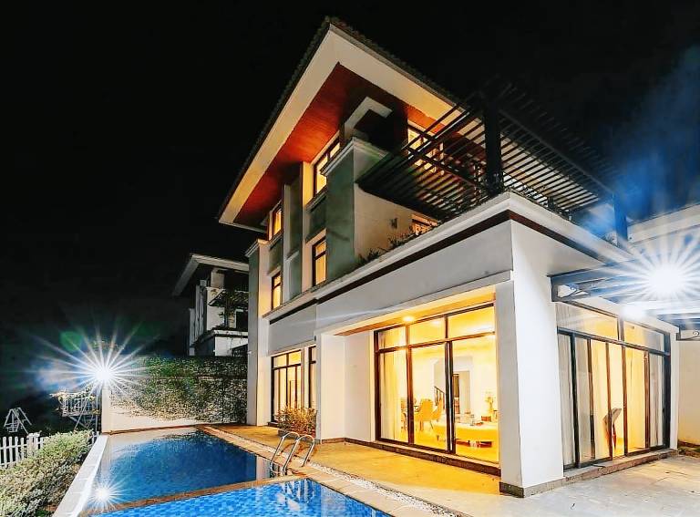 Villa with garden, grill & pool | Suitable for remote work in Ha Long