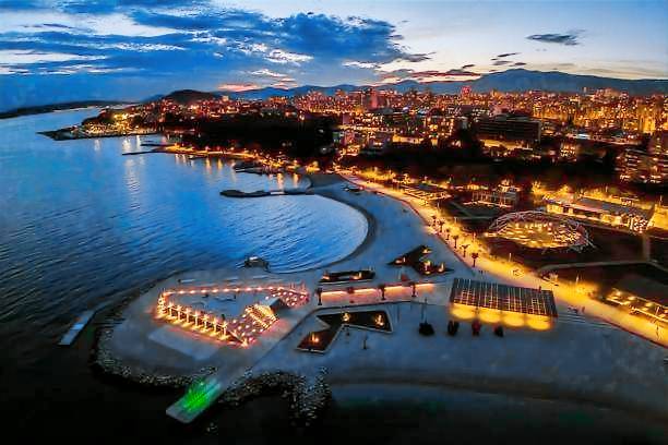 Znjan beachfront luxury beautiful new apartment with garden jacuzzi and sauna — photo 3