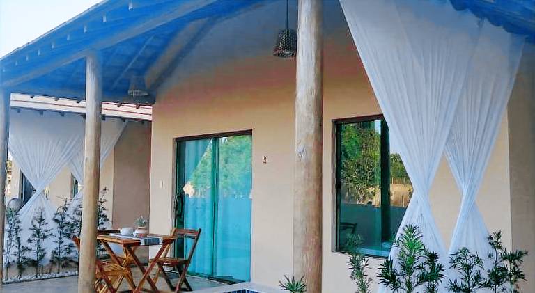 Lodge with garden, terrace & grill — photo 5