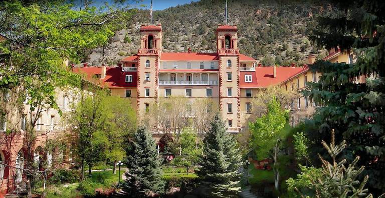 The Hotel Colorado in Glenwood Springs, CO