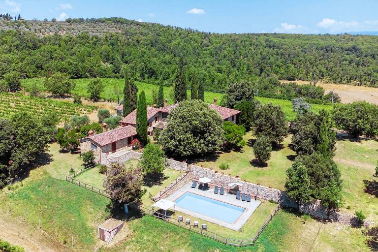 Villa mit Grill und Garten