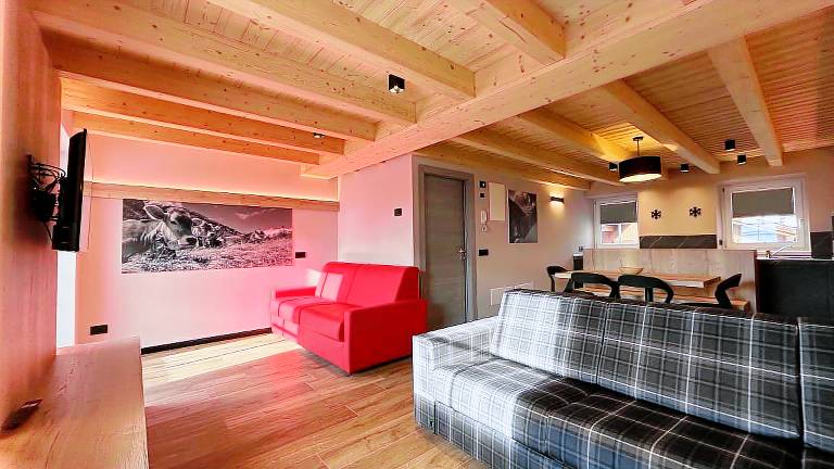 Apartment '1 Trilocale' with Mountain View, Balcony and Wi-Fi in Livigno