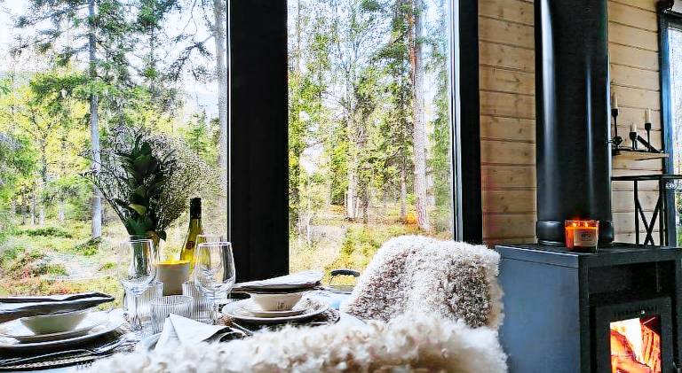 Lapland Landscape XXL Cabin with Nature View, Sauna, Fireplace & Kitchen, Sodankyla, Luosto, Fell Vi — photo 5