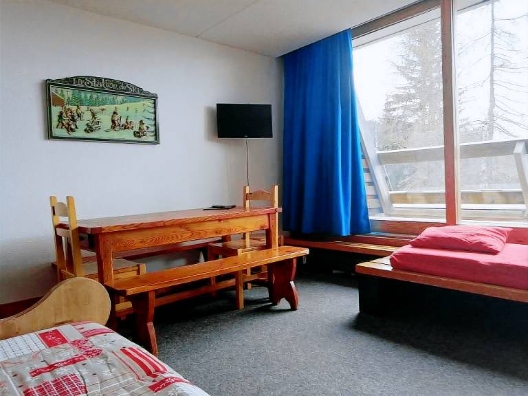 50m from resort center, 3rd floor, balcony, tv, 33m², Les Arcs — photo 2